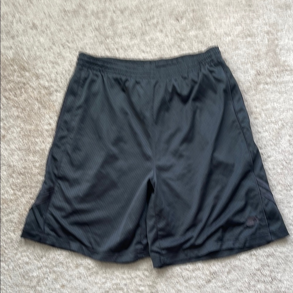 STARTER Black Athletic Shorts with Elastic Waistband